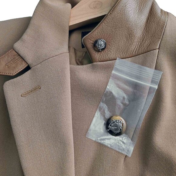 LAUREN RALPH LAUREN ~ Vintage Camel Blazer ~ 16W Very Good! - Picture 11 of 13